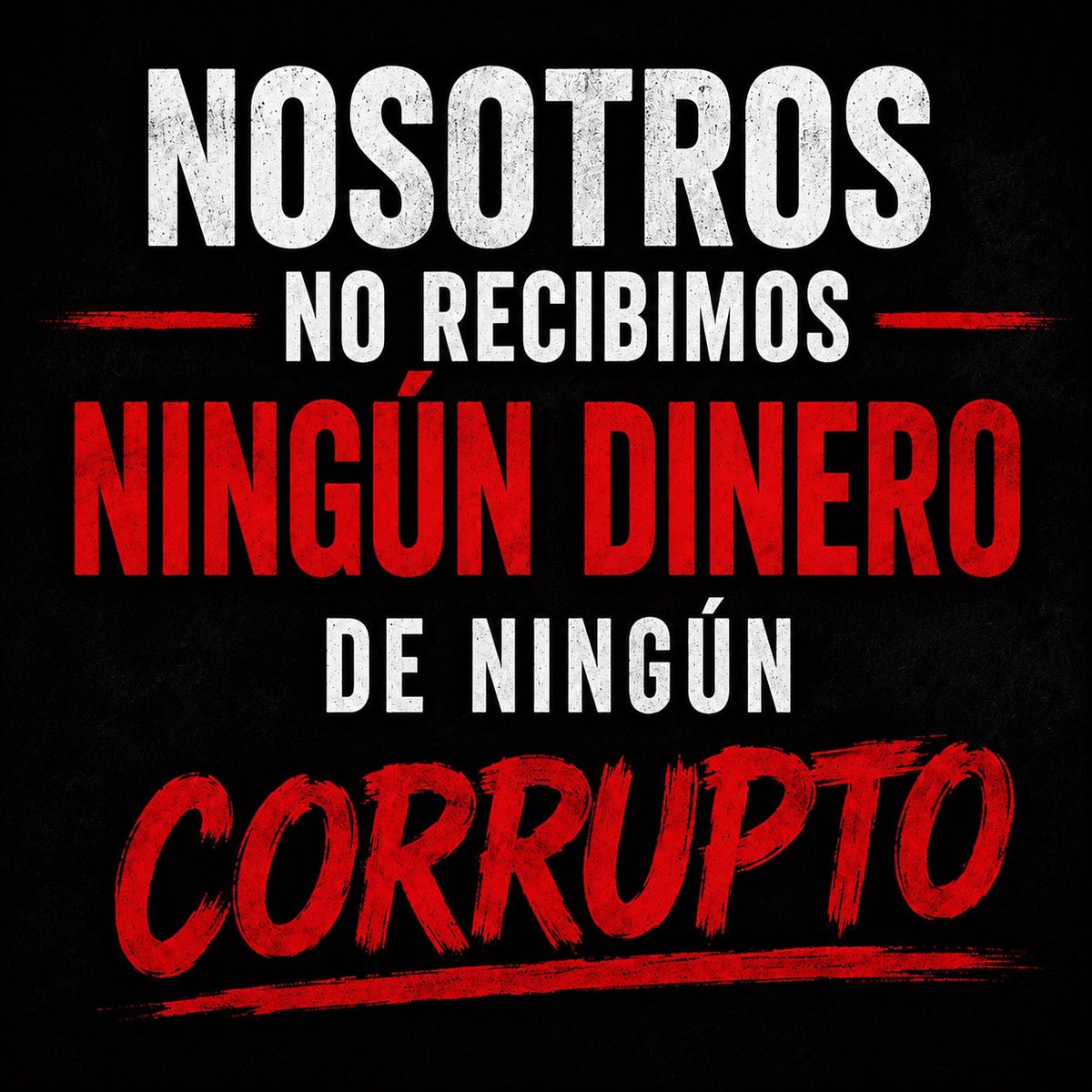 RicardoBSalinas's tweet photo. Nosotros no recibimos dinero de ningún corrupto.

En todas mis empresas, mis colaboradores y yo trabajamos todos los días para ganarnos la confianza de nuestros clientes con trabajo, esfuerzo y un servicio de excelencia. 

Nuestro único objetivo es que nos vuelvan a elegir, una y otra vez, cada vez que tengan una necesidad que podamos satisfacer, por eso NOSOTROS NO NOS VENDEMOS ni nos doblamos ante ningún corrupto que quiera comprarnos con dinero, nuestro compromiso es con los mexicanos y con sus familias SIEMPRE.