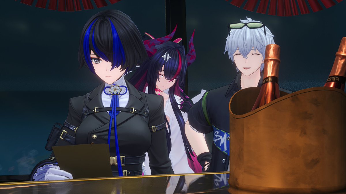 maughntea's tweet photo. "I'll take us out to eat at the Skytower's restaurant tonight, how expensive could it be?"
-zero, unaware of the 1,200,000 Fons bill while daff tries to keep her composure :
#NTE #NevernessToEverness #NTEใใใจใ
#MZero #Daffodill #Shinku
#้ๅฎๅฃซ #ใใใฉใใฃใผใซ #็็บข / #็็ด
https://t.co/vTiqwC6GTy