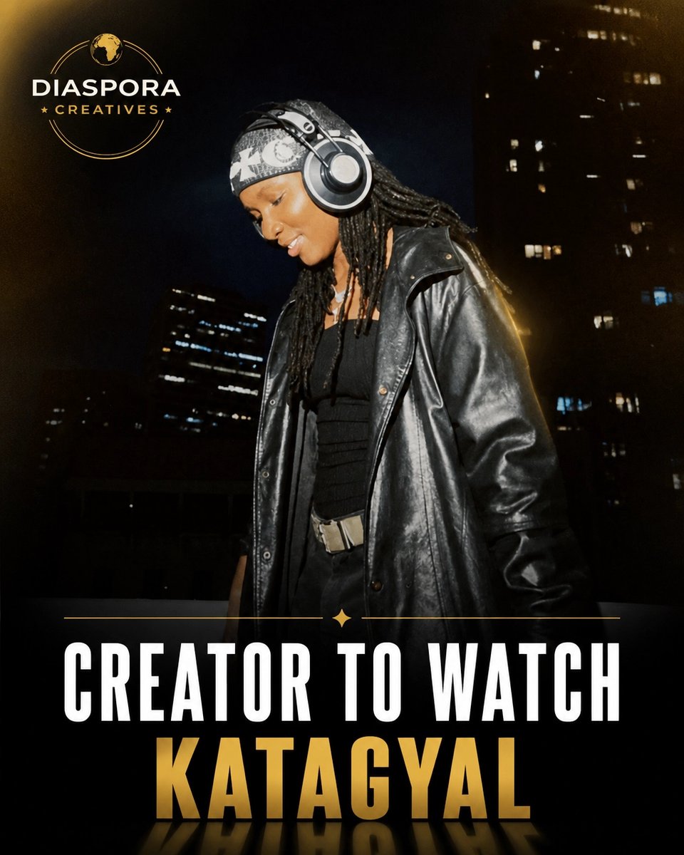 DiasporaCreativ's tweet photo. Creator to Watch: KATAGYAL 🇬🇧 (@yenisounds) fuses Afro-electronica, broken beat and club basslines in London’s underground. Click the link in bio to nominate! #Katagyal #diasporacreativesawards2026 https://t.co/YNLVCtRV8k