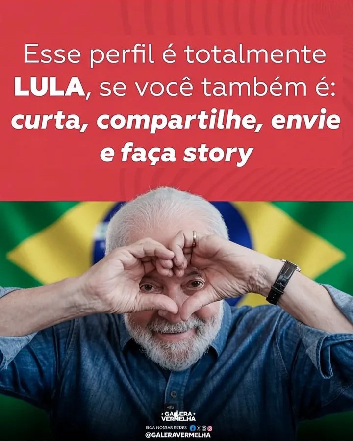Rogeriononatosa's tweet photo. 🚩🚩BOA NOITE ESQUERDISTAS!

BRASIL COM LULA
MEU VOTO É LULA https://t.co/XpxRBloXy4