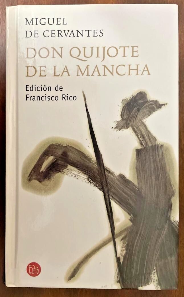 _hyphen5's tweet photo. #Lavandería2026
Don Quijote de la Mancha, ambas partes (1605, 1615)
Edición de Francisco Rico

Mi libro favorito, y hay demasiado que decir para que quepa en un tweet. Mi escena favorita es cuando Don Quijote es colgado desde la mano, parece sacada de Looney Tunes. https://t.co/3XL43O9Xzb