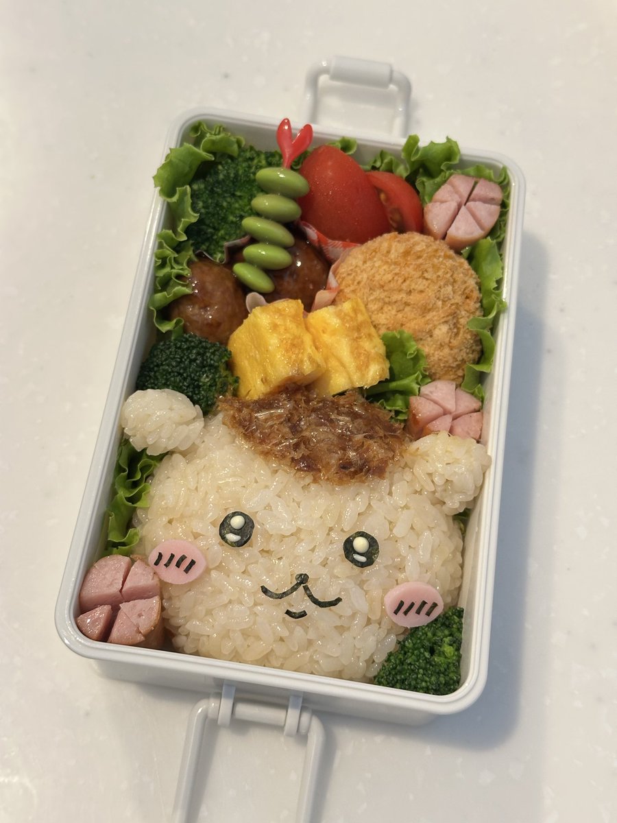 hee_hona's tweet photo. ほのぼのくりまんじゅう弁当投稿しときます🌰💕 https://t.co/DoRdkz4ys5