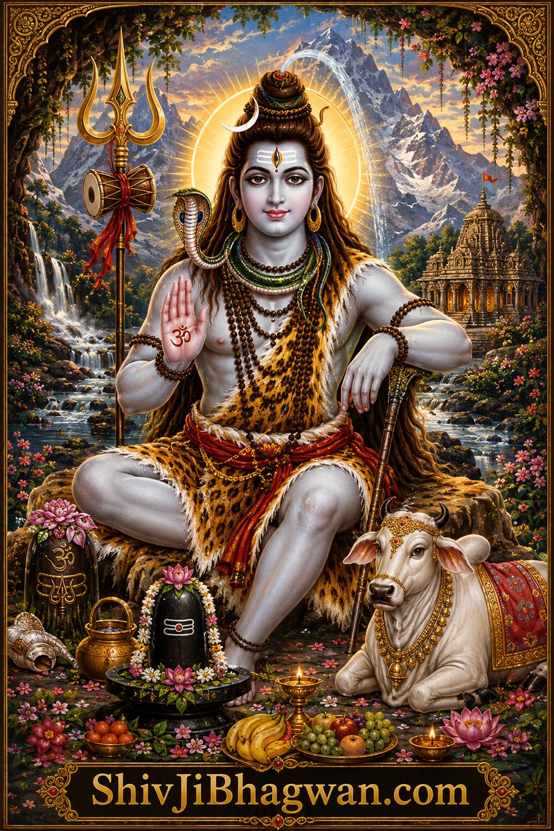 ShivJiBhagwan's tweet photo. Om Namah Shivaya https://t.co/XoGPDCqBwn