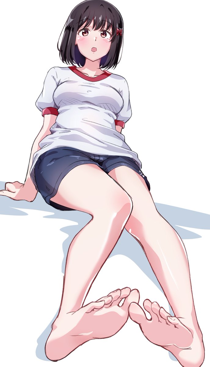 seraphit19's tweet photo. 脚空冷奏描いた
最近体育着ばっかり(手抜き https://t.co/tg70uLf3z8