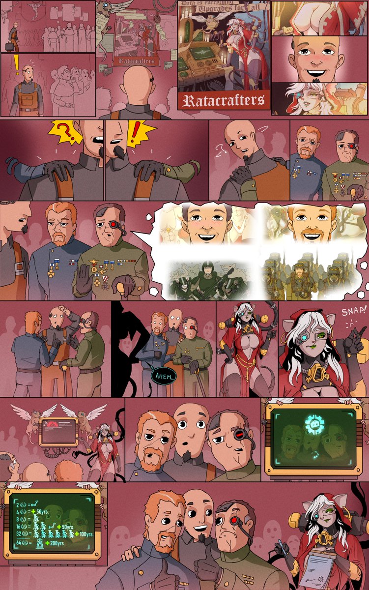 MadsMinis's tweet photo. The full Episode 3 of of our Ratas comic series is now live! :D
Is it over or will there be more? :3
https://t.co/H9WVIoMH2A
#stl #wargaming #comics #meme #warhammer #webcomic #kickstarter #frontier #mechancius #gameisgame #sfw #nsfw #3d #3dfiles https://t.co/VqTtfusXnG
