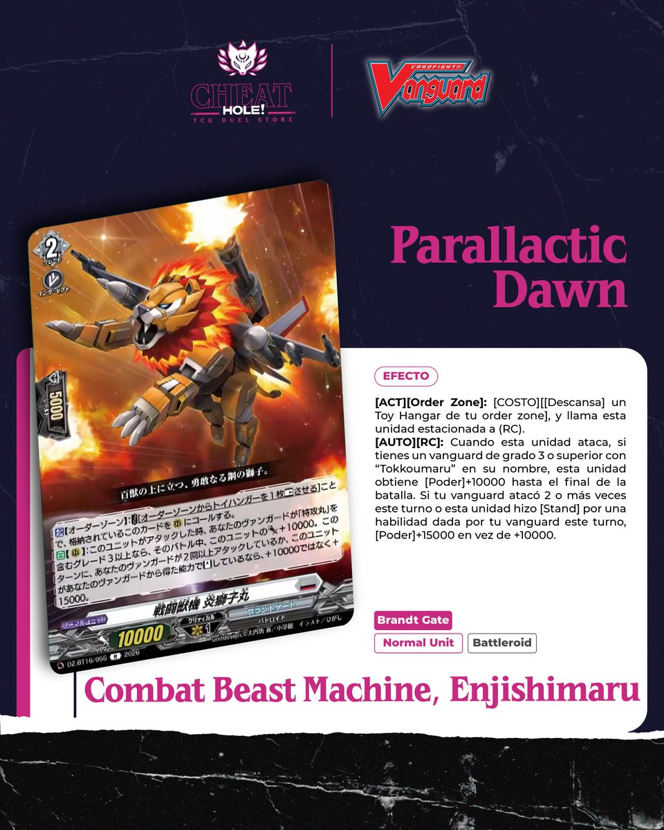 CheatHole_TCG's tweet photo. Más Parallactic Dawn, uno de los arquetipos que faltaban de Skyride, Tokkoumaru Pt3. La palabra "Estacionar" la pueden cambiar por Almacenar o incluso Aparcar, como les suene mejor.

#vanguard #cardfightvanguard #cfv #CardfightVanguard #TCG https://t.co/u4u0GWGfBi