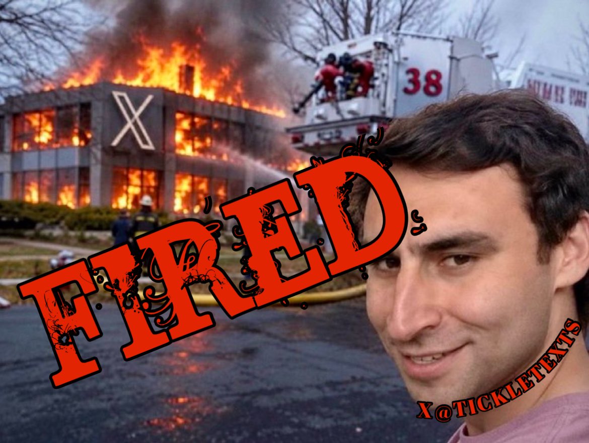 TickleTexts's tweet photo. Cancel every block he has and overturn all of the decent, non-spam accounts he wrongly demonetized - immediately! 

Enjoy the fire, piggy! BBQ anyone? https://t.co/UKDIzTTwCy