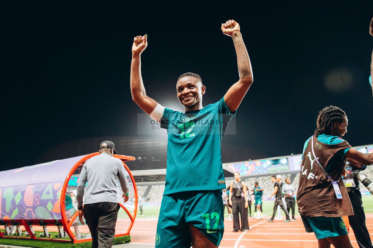 Olaotan_atilade's tweet photo. FULL-TIME | 🇳🇬 Nigeria 6-2 Egypt 🇪🇬
The Super Falcons are through to the WAFCON 2026 quarter-finals! 🦅

#WAFCON2026 #SuperFalcons #Nigeria #CAF #OAPSportsMedia https://t.co/AnuDTS0Oks
