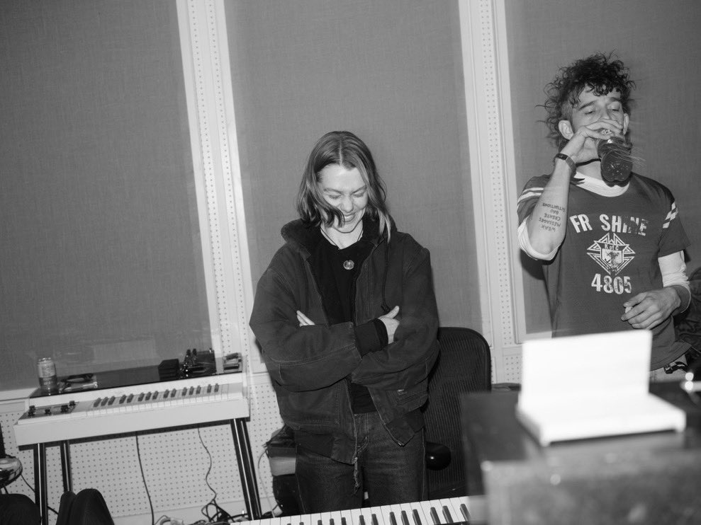 1989healy's tweet photo. Phoebe bridgers album on the 14th featuring Matty Healy big day for the mentally ill https://t.co/Xyvp8F0QXI