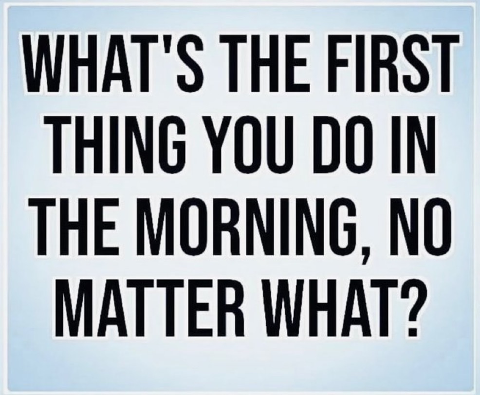 Matt_Pinner's tweet photo. FIRST thing. https://t.co/wVFHvNvGLW