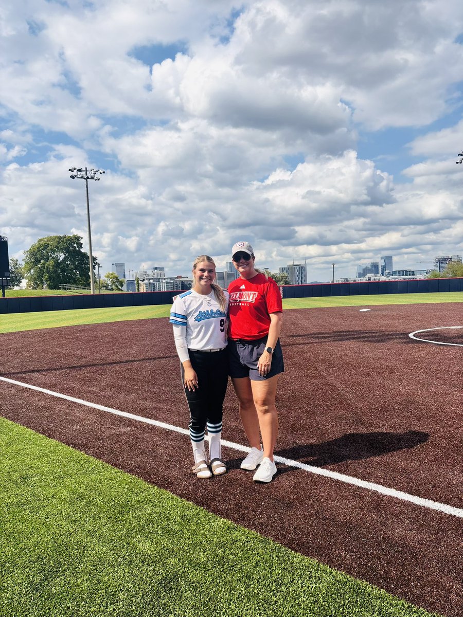 parker09jackson's tweet photo. I had a great day @BelmontSoftball camp! Thanks to coaches @LauraMatthews12 @CoachKnerem @ekuba_25 for all the great feedback you gave me. I can’t wait to get back to Nashville! @national_ok https://t.co/1f8QQxxKyF