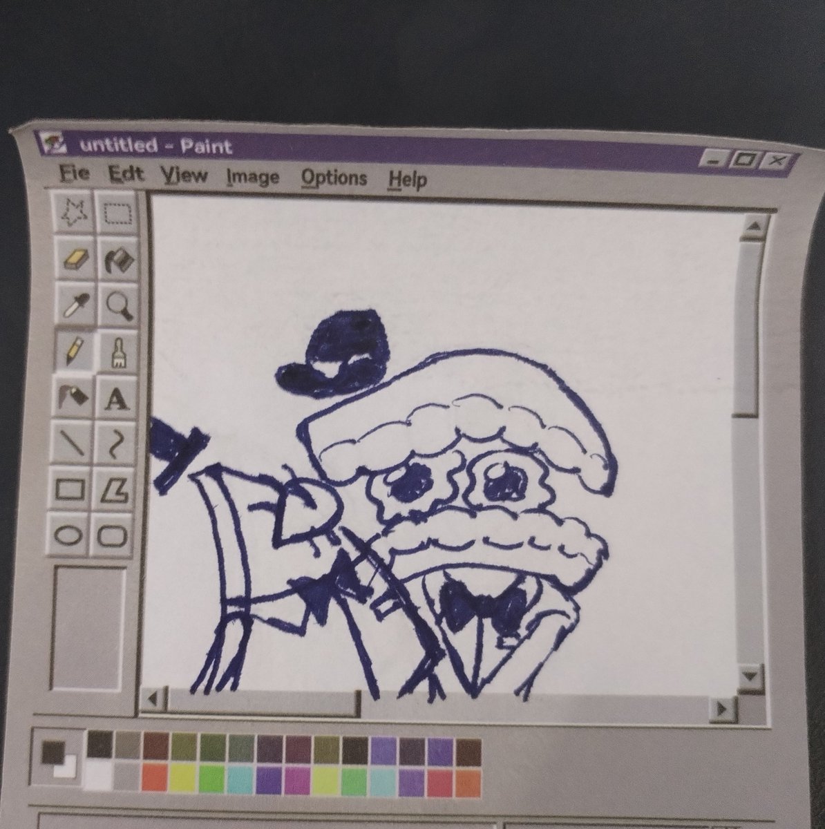 lucylessart's tweet photo. Más garabatos #Billcaine + una idea extra donde #CaineTADC cae al infierno y debido a la rivalidad entre Alastor y Vox termina siendo tratado como el hijo de ellos, así que el infierno apuesta quien es la mamá
#Digitalpossession #Yellowteeth #TADC #GF #BillCipher https://t.co/5I5GvUxfWK