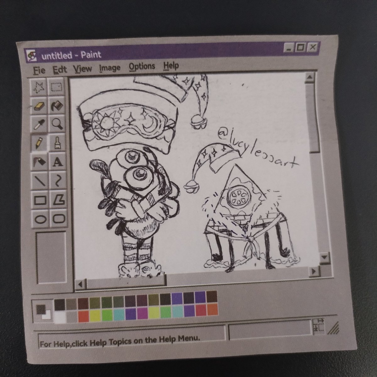 lucylessart's tweet photo. Más garabatos #Billcaine + una idea extra donde #CaineTADC cae al infierno y debido a la rivalidad entre Alastor y Vox termina siendo tratado como el hijo de ellos, así que el infierno apuesta quien es la mamá
#Digitalpossession #Yellowteeth #TADC #GF #BillCipher https://t.co/5I5GvUxfWK