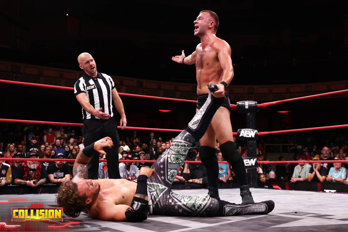 EnterRedDeath's tweet photo. Will Ospreay beat me.

And yeah… that bothers me.

I’m not gonna sit here and give you some fake tough-guy answer about how I’m happy he got his moment or how I’m just grateful to be in the ring with him after he ditched the Death Riders like we weren’t worth a damn. https://t.co/4MKJ0ZbPsc