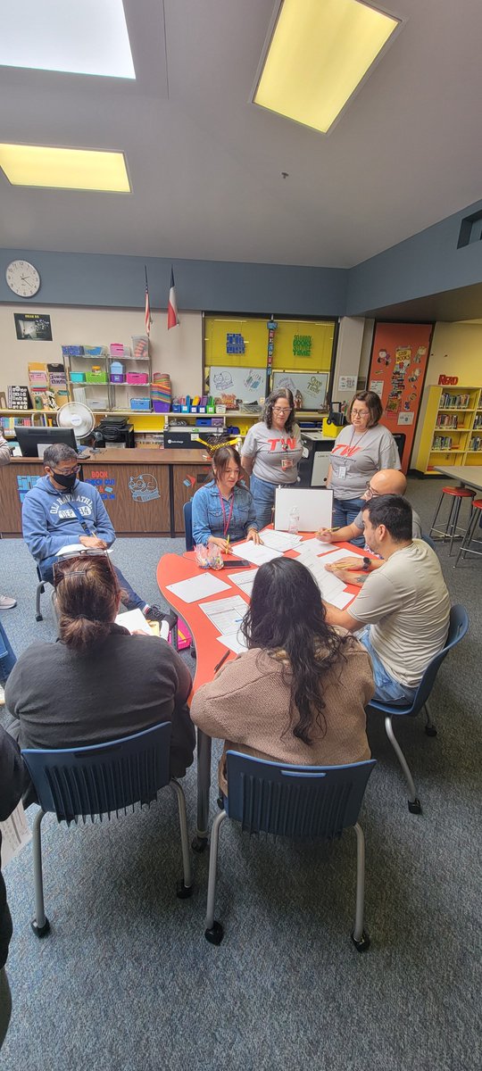 MrsE_Math_Queen's tweet photo. Special Thank You to Ms. Guardiola for accepting the challenge and modeling what Guided Math sounds like in action! Our math teachers engaged in meaningful discourse as they strengthened their understanding of effective Guided Math instruction. @TWE_Texans @Math_FBISD https://t.co/I8tMwkehc7