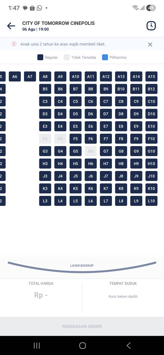 reymonized's tweet photo. terjadi juga di cinepolis, bikin sebelll padahal udah beli kursi yg bener-bener di tengah, skrg malah duduk nyamping. rugi bgtttt

see F3 &amp; F4
before                                           after https://t.co/t4XPnCA6Xo
