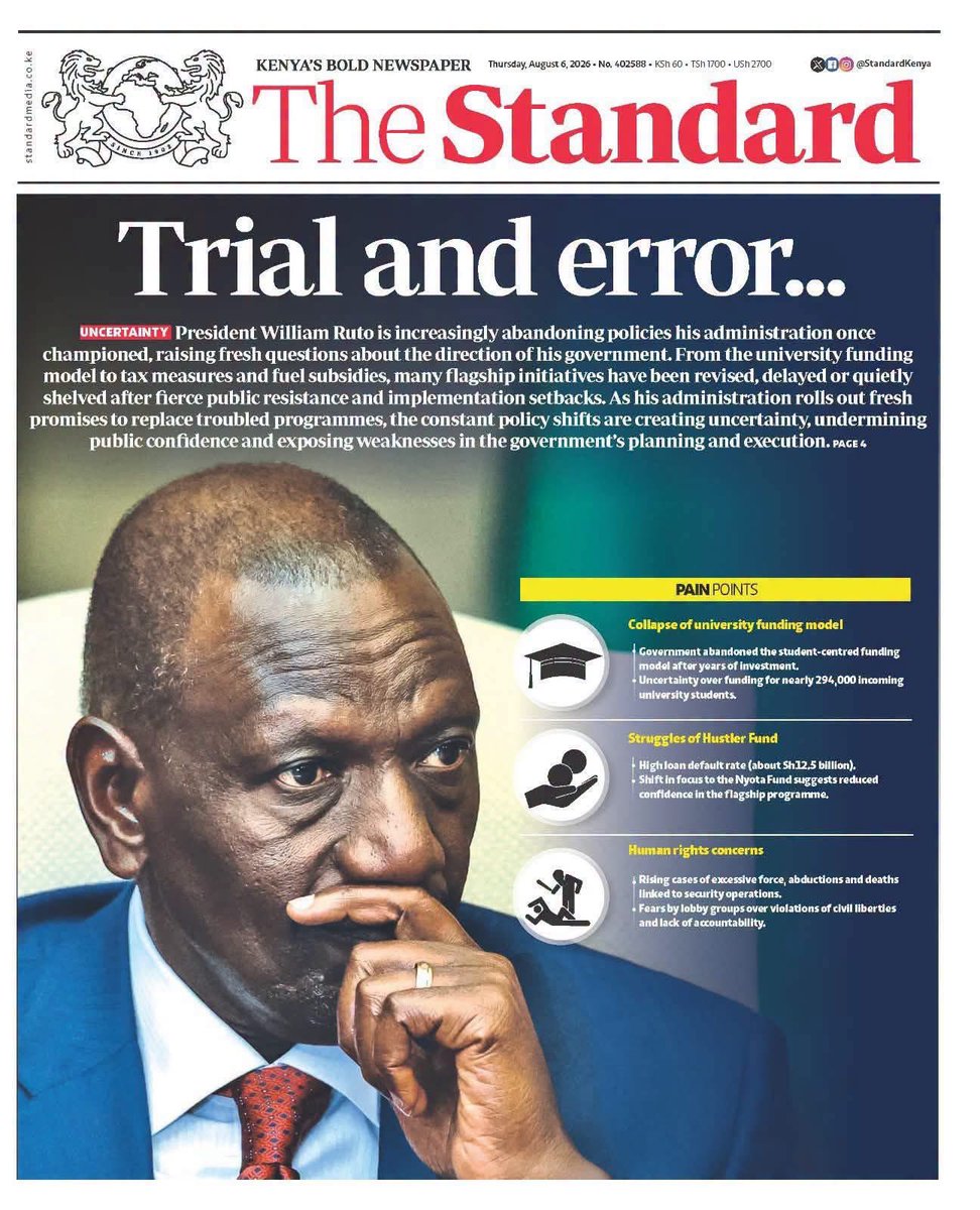 AnuarSaddat's tweet photo. Hustlers and Mama Mboga, whom he promised economic relief and freedom has been hit the hardest by his trial and error, guesswork and donkey farts economic theories.

This was a mistake that must be corrected in 2027. https://t.co/cPo1pMobuT