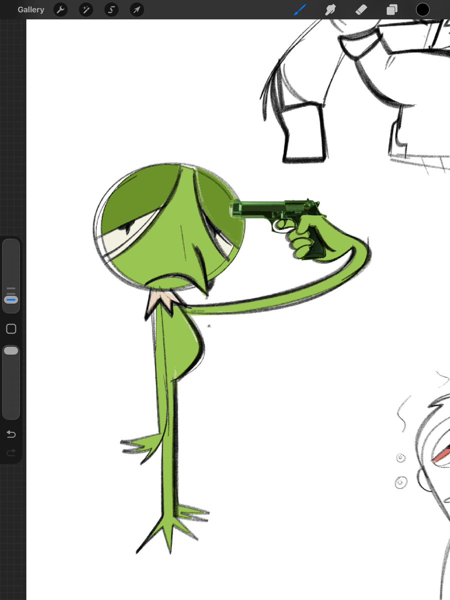 IssaRobbortR's tweet photo. More muppet doodles #TheMuppets https://t.co/d06xtOgLmy