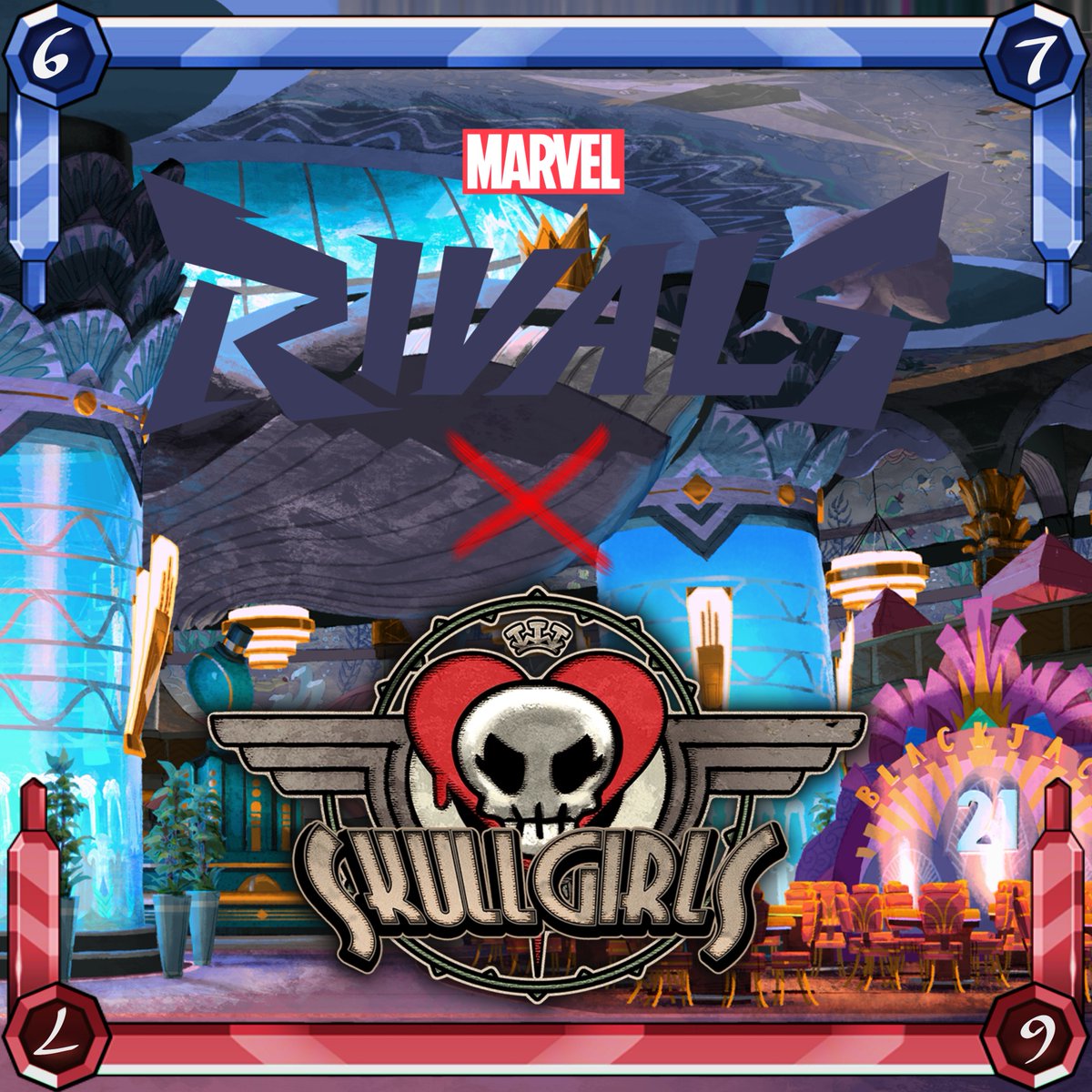 RyomaHoshiV3s's tweet photo. ✨️🫧Paletas de color con referencia al universo de marvel rivals (o los diseños que se usan en el juego)🫧✨️
-En lo personal me encanto trabajar en estas paletas de color y la edicion que les di me encanto
🔥#skullgirls #Marvelrivals #fancards🔥 https://t.co/SUyhsUFaHQ