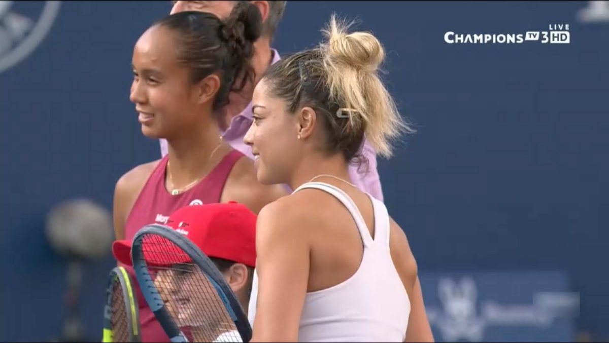 ivabianconero's tweet photo. Por un lugar a la tercera ronda🍿
Renata Zarazúa🇲🇽 ya se enfrenta por tercera vez en su carrera a Leylah Fernández🇨🇦
🤝Ya se enfrentaron una vez en Acapulco, ahora lo harán en Toronto
#NB026 https://t.co/TajcfYw9gJ