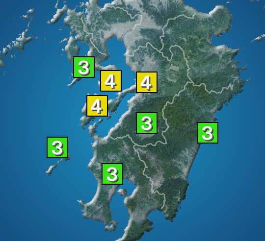 wni_jp's tweet photo. 【地震情報】
8月6日 7:59 震度4
【長崎県】長崎県島原半島【熊本県】熊本県熊本　熊本県天草・芦北
▶生放送で解説中 
https://t.co/6BCXWxtQ3C

https://t.co/3fH20fIwMA https://t.co/j5FbCERjf9