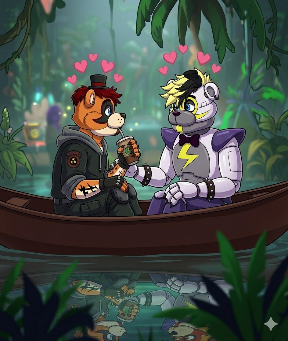 BonnieFazbear90's tweet photo. i love them so much @LuckyP46359 and @tristanjoshuas4 yall make me happy everyday https://t.co/ykb6YAGIQo