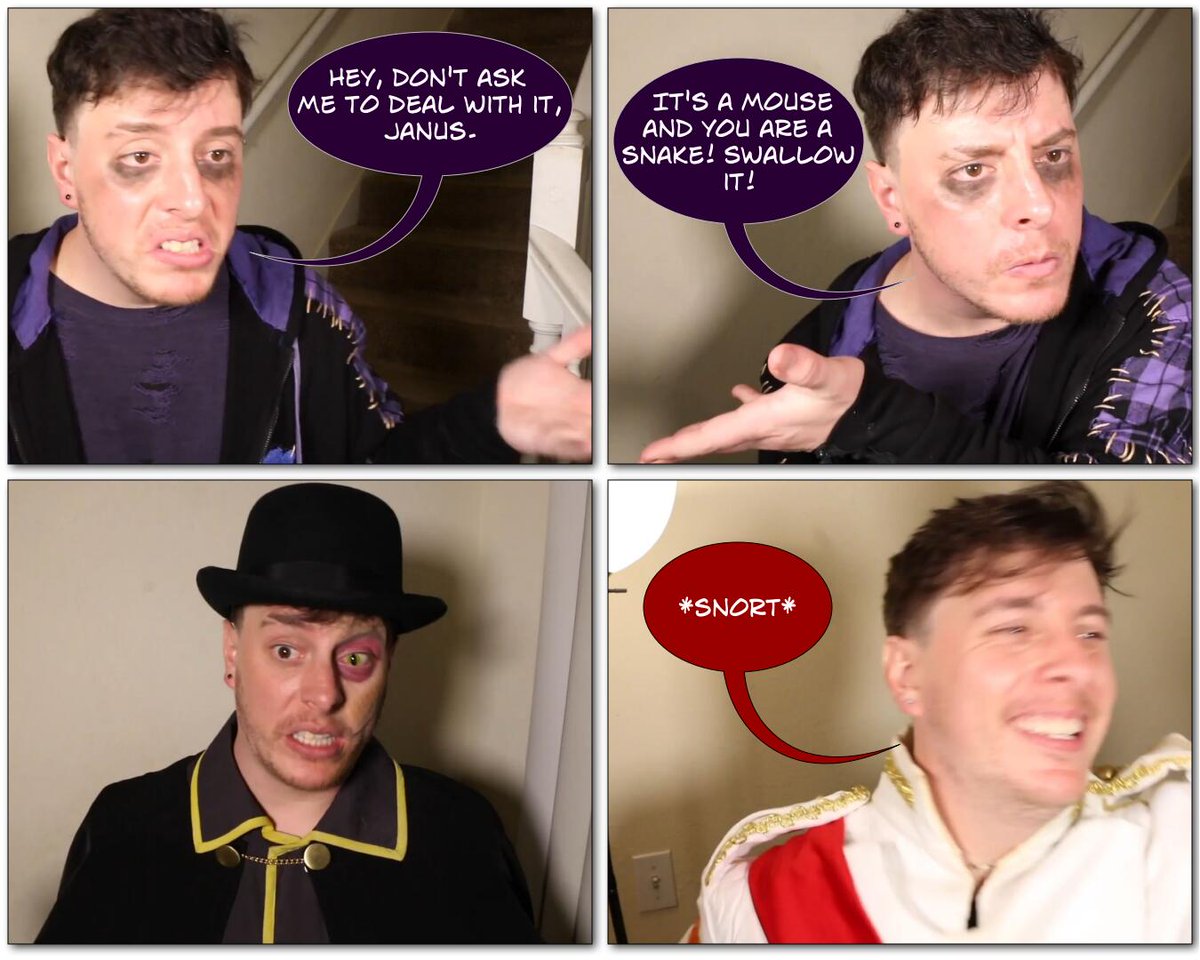 manbemel's tweet photo. The Mouse. Original writing featuring an incorrect quote.
#thomassanders #sanderssides #sanderssidesincorrectquote #sanderssidesphotocomic #virgilsanders #romansanders #janussanders https://t.co/fjBNH20zbs