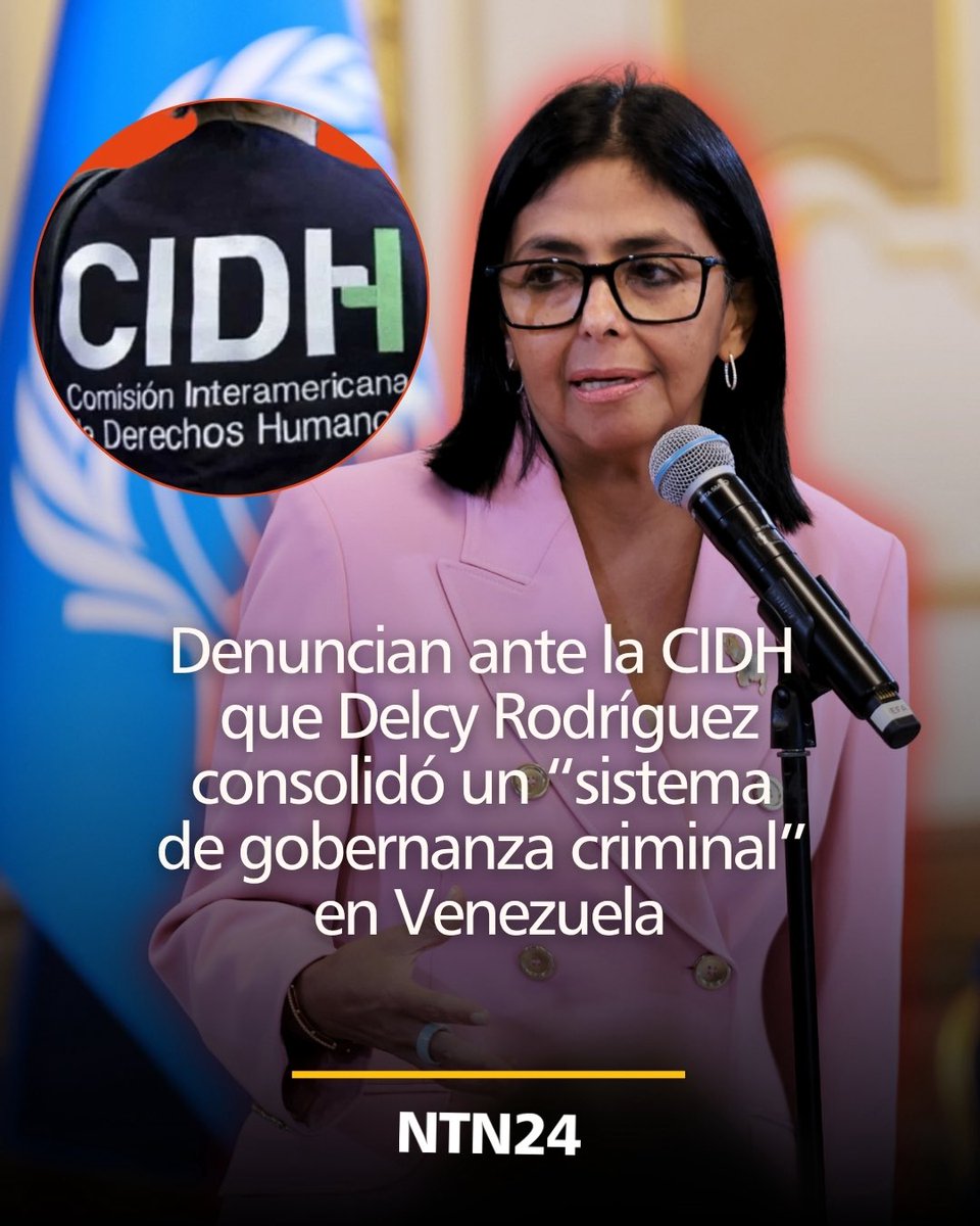 NTN24's tweet photo. Los representantes de las organizaciones afirmaron que Venezuela se ha convertido en un “playground” para estructuras criminales que ejercen control sobre territorios dedicados a la explotación minera. 
➡️ https://t.co/2cAsqk6w0Q https://t.co/n1ywGhq1oz