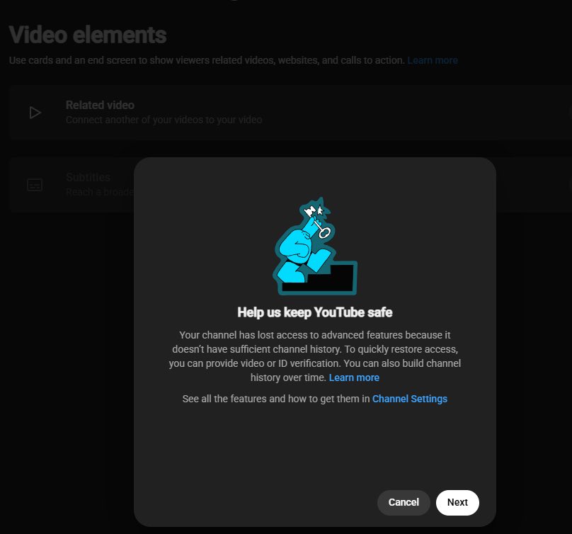 SimplyKZA_'s tweet photo. dundundunn what the FUCK is YouTube on nigga. @YouTube I had my channel since 2014 im not doing this with you. And im not giving you my ID. Id rather just  go be a twitch streamer again https://t.co/2uzbKg18SI