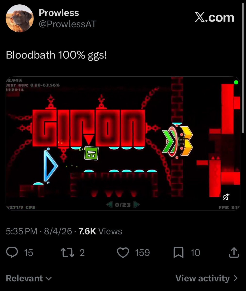 ProwlessAT's tweet photo. How tf I get over 150 likes 2 reposts 15 comments and 0 followers 😭😭😭 https://t.co/6FBO4kMIWT