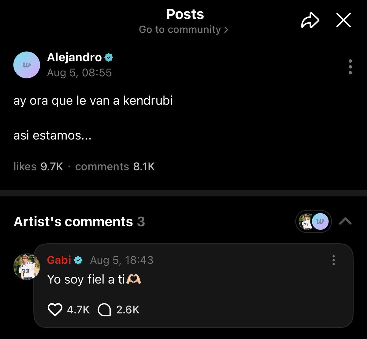 dualbravita's tweet photo. ¿Quien es Alebi? Para el ciego, es la luz. Para el hambriento, es el pan. Para el enfermo, es la cura. Para el triste, es la alegría. Para el prisionero, es la libertad. Para el pobre, es el tesoro. ¿Para mi? Para mi lo es todo. https://t.co/CLr5WRICkh