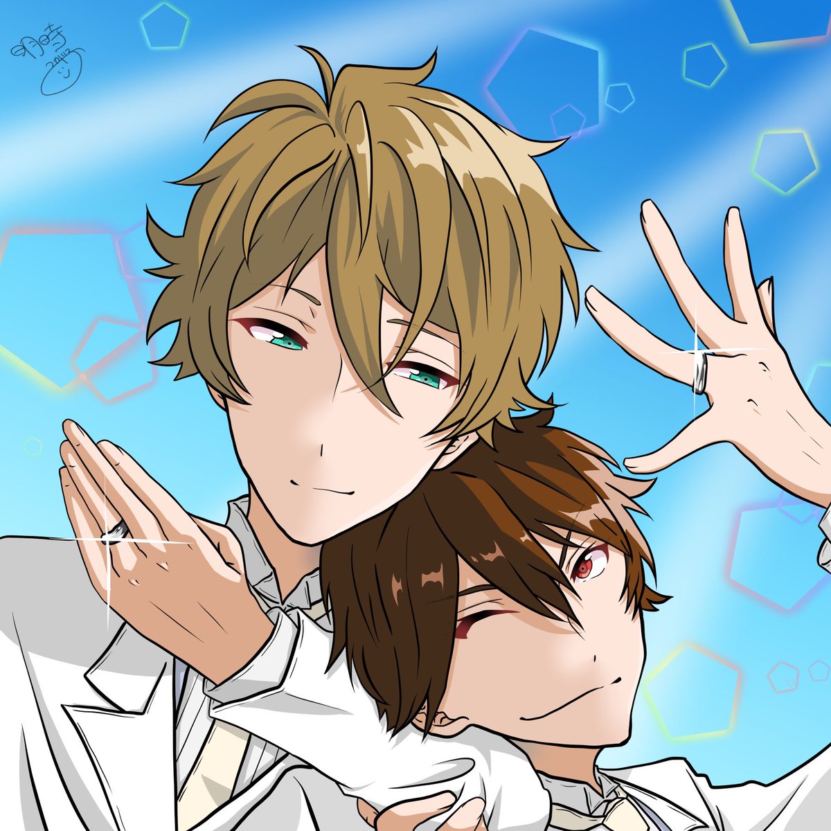 midochialover's tweet photo. 最近手芸ばっかやってて絵が埋もれてますが、私こういう絵描くにんげんです。
固定。 https://t.co/IGQjGldGRI