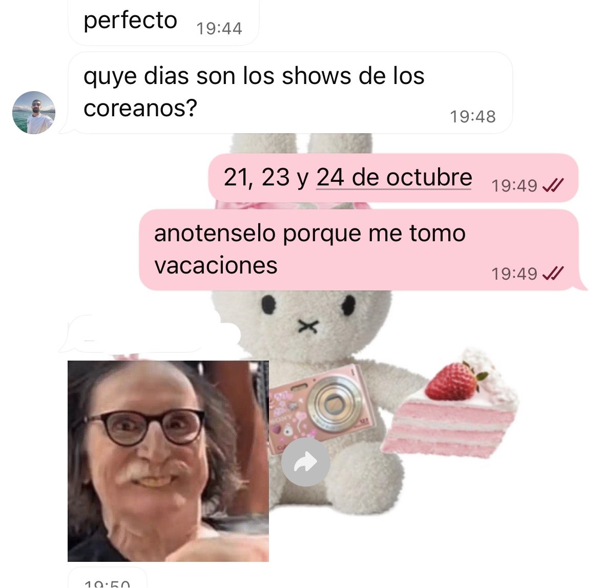 signoftae's tweet photo. aprovechaba jakdkdk espero q mis jefes entiendan que me autoricen o no esas vacaciones yo en octubre no aparezco https://t.co/IOCkZMXC4V