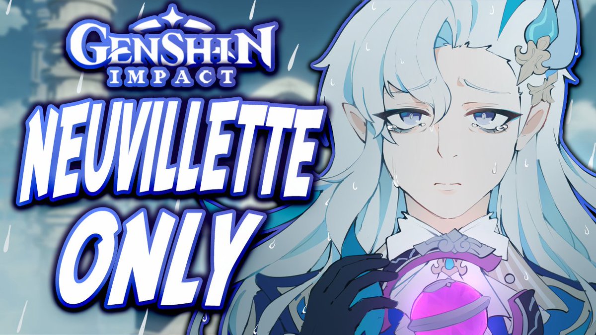mistahfeet_yt's tweet photo. Neuvillette Video this weekend https://t.co/M8c0daApUu