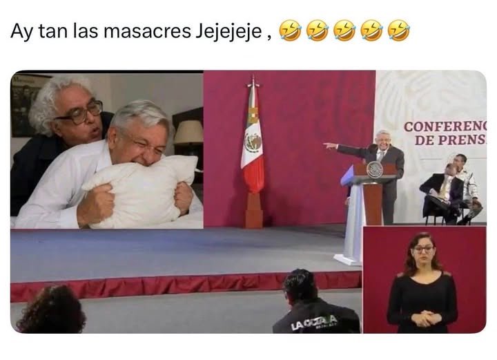 funcionaldis's tweet photo. @PartidoMorenaMx Lo pinche puto y lo narco ya no se lo quita nadie al viejo culero https://t.co/3FQFn7xVTS