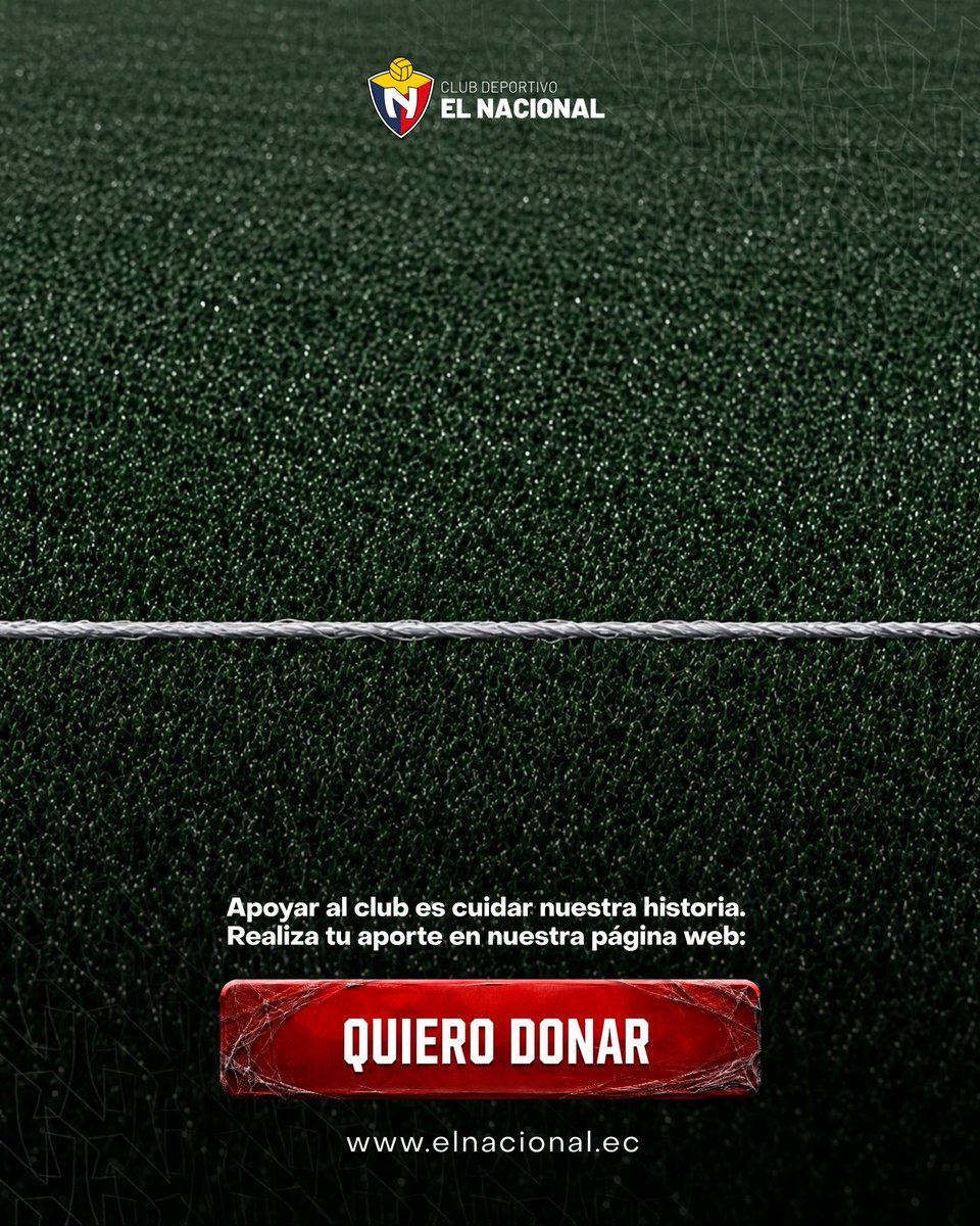 elnacionalec's tweet photo. ¡HAY MUCHAS FORMAS DE SUMARTE A EL NACIONAL! ❤️

No importa dónde estés, siempre hay una manera de apoyar al club que llevas en el corazón.

* Hazte socio desde cualquier parte del mundo.
* Realiza tu donación directamente al club.
* Si representas a una marca, conviértete en auspiciante oficial de El Nacional.

Cada aporte, cada socio y cada aliado nos ayuda a seguir construyendo el futuro de nuestra institución.

¡A EL NACIONAL LO SALVAMOS TODOS!

🌐 Conoce más: https://t.co/zd4wetKE2L