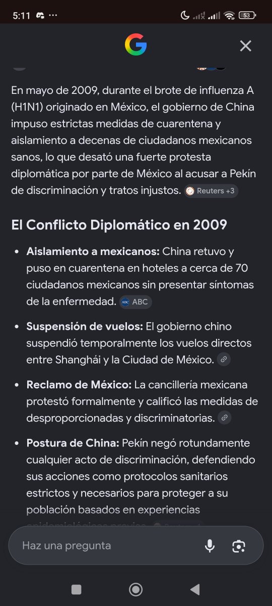 RedArcher00's tweet photo. @AbueloDeSiete De hecho, China discrimino a Mexicanos durante el brote de gripa porcina (h1n1) en 2009 https://t.co/75My3CIEx0