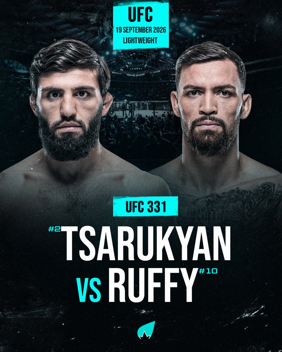 LaSueur_off's tweet photo. 🚨 Arman Tsarukyan n'affrontera pas Charles Oliveira !

 L'Arménien affrontera Mauricio Ruffy en co-main event de l'#UFC331 ! 🤯

5 rounds 😤

via @BigMarcel24 https://t.co/g6J4lFetUv