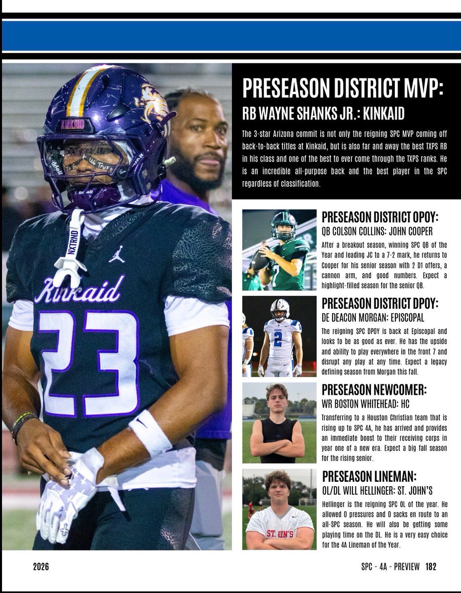 Deacon_2027's tweet photo. Proud to be named to the @TXPSMedia all Texas Private Schools First Team Defense as well as the @spcsports Preseason DPOY! 

@EHSSports @CoachMoynahan @ItsCoachEdd @marvinwilson21 https://t.co/LVlafLpHRr