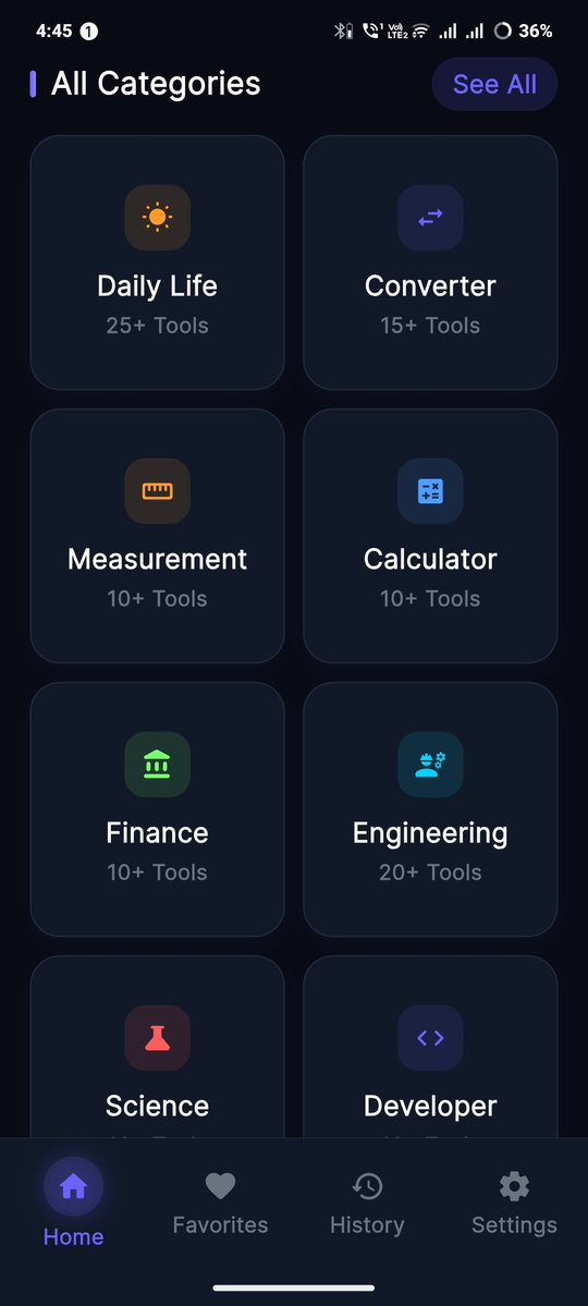 devpratimdas's tweet photo. 🚀 Excited to launch Tooler! An offline-first app with 100+ utility tools for students, engineers, professionals, and everyday users. Fast, privacy-friendly, and designed to replace dozens of utility apps. I'd love your feedback! 🙌 #Students #Engineering #Android #Productivity https://t.co/ukqtEPCqeJ