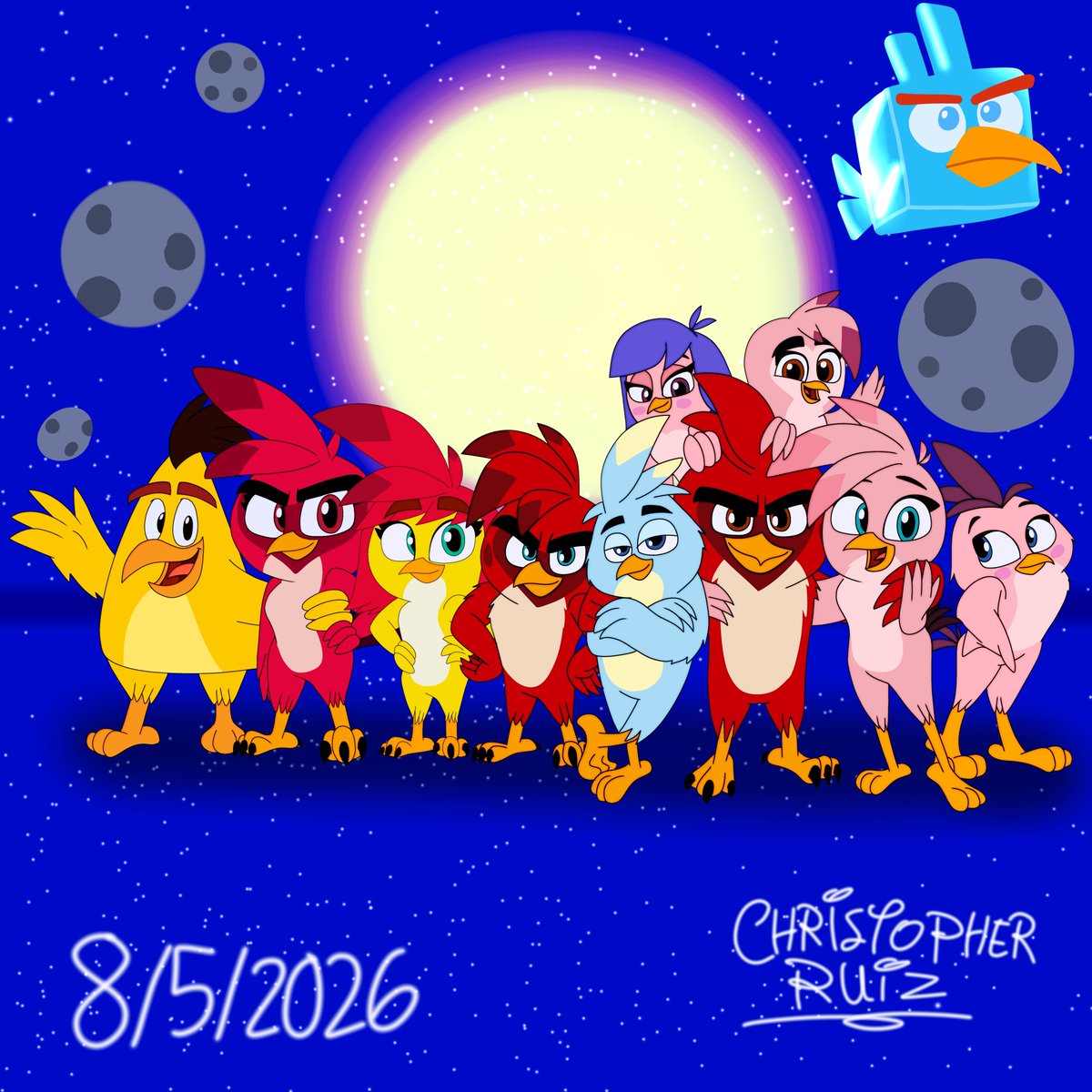 chrisaug99's tweet photo. Redella Extended Family Space Portrait
#AngryBirds #AngryBirdsMagicVerseToons #AngryBirdsFArt #SEGA #Rovio #Fanart #Digitalart #ChristopherRuiz #Redella #RedxStella #ChRuby #ChuckXRuby https://t.co/jt5pRZd65e
