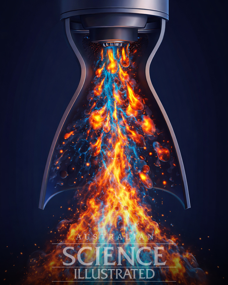 sci_illustrated's tweet photo. 🇦🇺 Aussie scientists pave the way to smoother rocket exhaust design 🚀
Find out more in issue #124 of Australian Science Illustrated. Visit https://t.co/VR9Qvuc0DR

#monashuniversity #aerospace #physics #hypersonic #rocketsystem #propulsion #rocketengine https://t.co/Ey6mIZQZGi