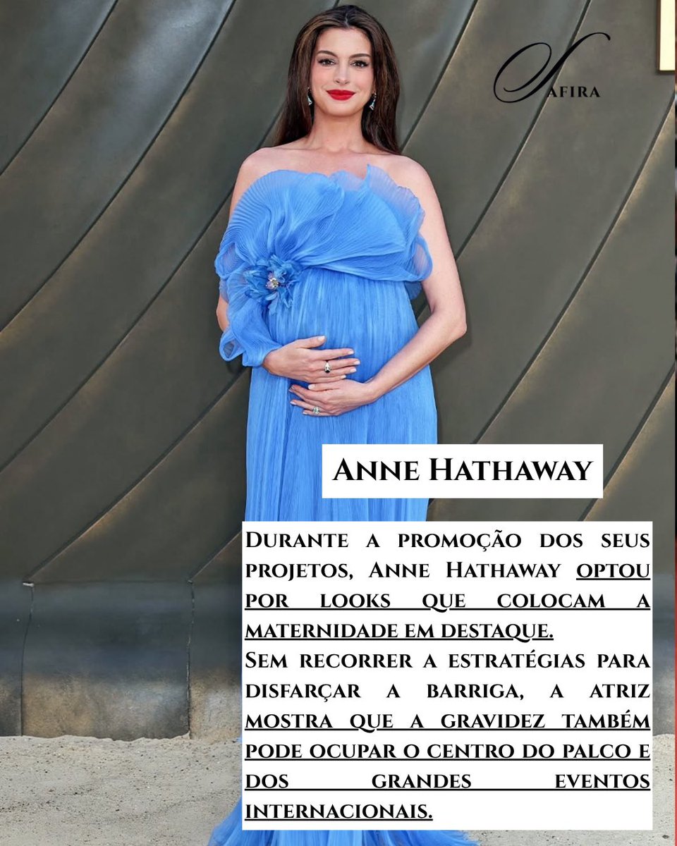 RevistaSafira's tweet photo. A gravidez já não se esconde. Celebra-se. 

De Rihanna a Anne Hathaway, passando por Barbara Palvin e Malu Borges, estão a redefinir a forma como olhamos para esta fase da vida.

Leia o artigo completo em https://t.co/XdZBb4ZP18

#maternidadeatípica #moda #celebridades #gravidez https://t.co/fPWFJv92gn