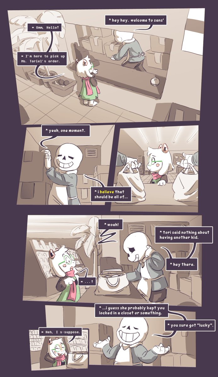 YoshoYamamoto's tweet photo. Delivery.

(1/2)
#deltarune https://t.co/trmUY1F1Cv