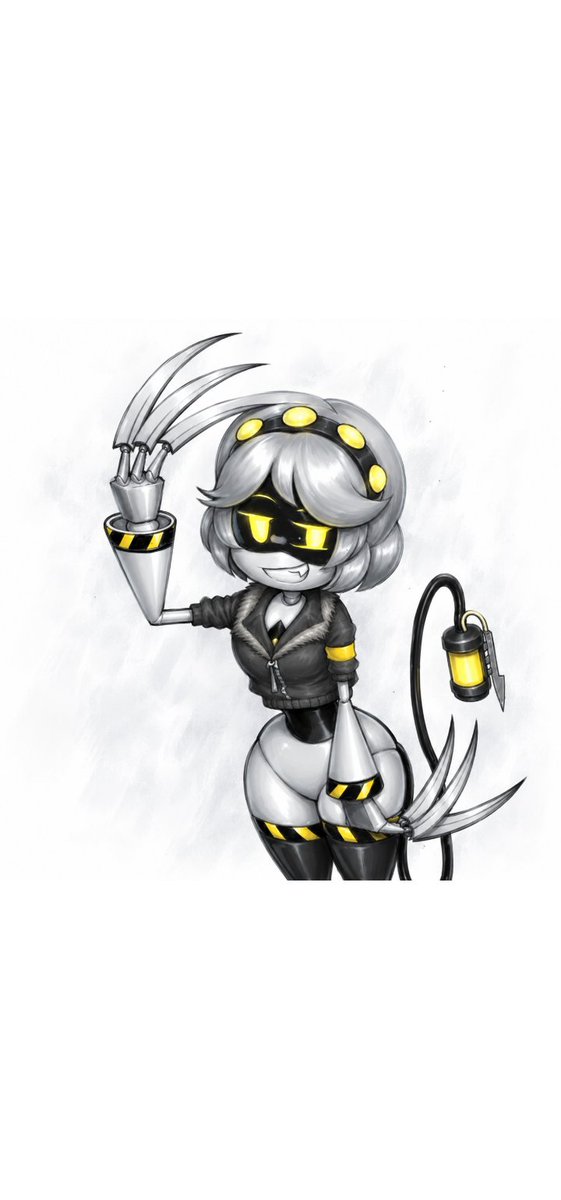 hamzo173472's tweet photo. "I don't mean anything wrong, but she has a sharp curve at her waist, and that's how you're showing the structure correctly — with all due respect to the oil-loving maniac."
#murderdrones
#designationserialv https://t.co/9zHXlMWL6i