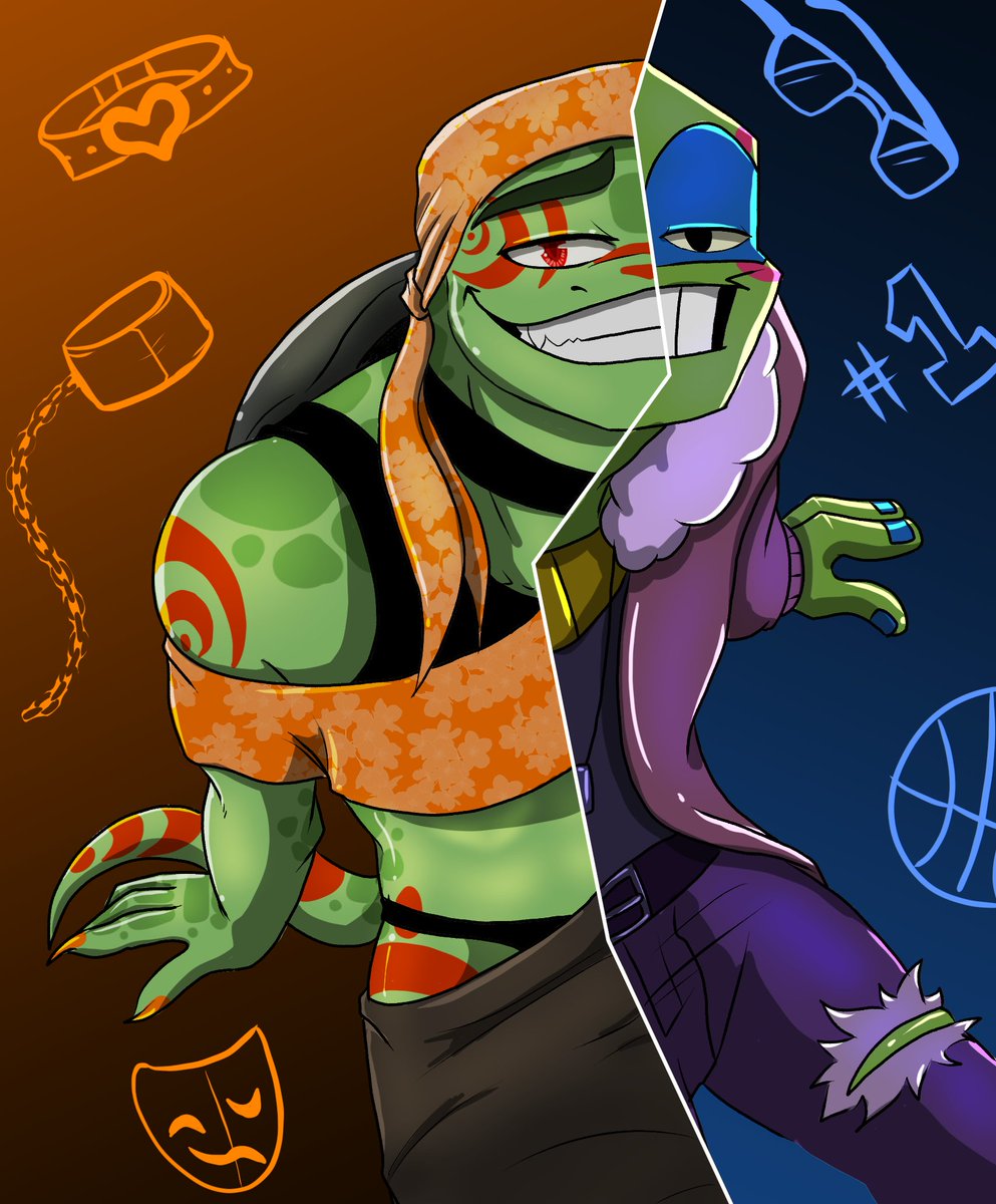 Dusted_Wavycap's tweet photo. Inspired but still original.
Knox: Raph, Zane: Leo, Cypher: Donnie, Echo: Mikey
#ROTTMNT #OC https://t.co/uz2OnebXGH