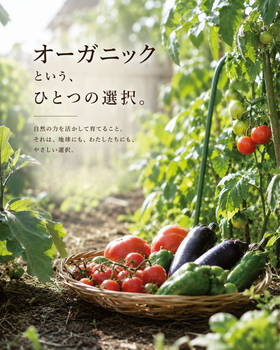 setogaharakaen's tweet photo. 🌱オーガニックという、ひとつの選択。

家庭園芸でもオーガニック栽培を楽しんでいただけるよう開発した、瀬戸ヶ原花苑のオーガニックシリーズ。

有機JAS使用可能資材を使用し、自然との調和を大切にした土づくりを目指しています。

#瀬戸ヶ原花苑 #オーガニック #家庭菜園 #ガーデニング https://t.co/PruNNc9Wqq
