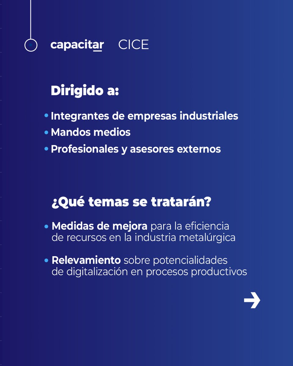 capacitar_'s tweet photo. ¿Cómo mejorar la competitividad de la industria?
Participá del webinar con el que podrás herramientas y estrategias que optimizan procesos productivos.
📅 11 de agosto | 11 h. 
💻 Virtual y sincrónico.
Inscribite en este link: https://t.co/AYY2MdL0Zl https://t.co/LswLiNvJ27