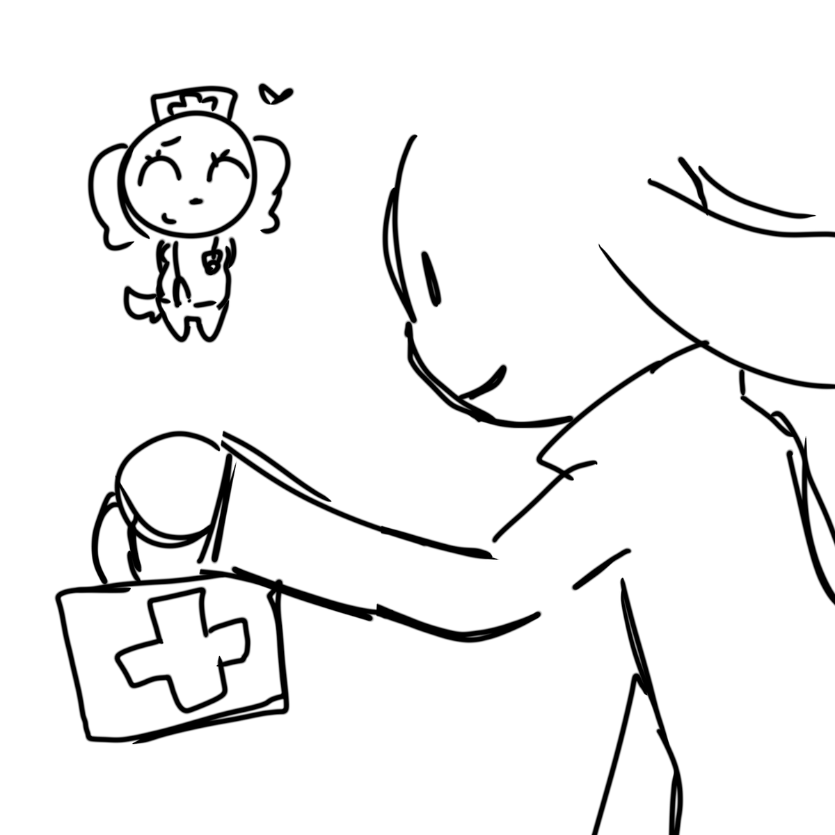 Yoonstion's tweet photo. Sorry for not uploading for so long! Here some art! #animalhospital https://t.co/qFD8udujpY