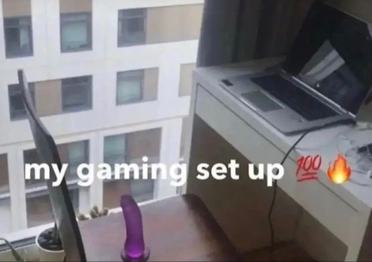 afro_microwave's tweet photo. @falter_xv this has to be your set up for the amount of dihh riding you do #falterfireRises #falterthepdf #vtuber https://t.co/DUZj5a6PdD